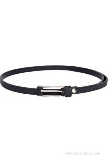 Scarleti Girls Formal Black Artificial Leather Belt(Black)